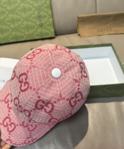 Alternative view of 上質Gucciグッチキャンバス×本牛革ダブルGメタルロゴ ベースボールキャップGucci26-22