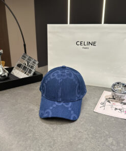 Alternative view of 上質Gucciグッチキャンバス×本牛革ダブルGメタルロゴ ベースボールキャップGucci26-15