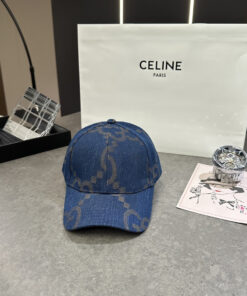 上質Gucciグッチキャンバス×本牛革ダブルGメタルロゴ ベースボールキャップGucci26-15