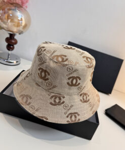 Alternative view of CHANELシャネル上質インポートウール×本牛革ダブルC暗紋 ベースボールキャップCHANEL-38