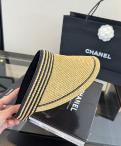 CHANELシャネル上質インポートウール×本牛革ダブルC暗紋 ベースボールキャップCHANEL-15