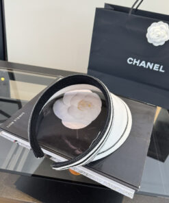 Alternative view of CHANELシャネル上質インポートウール×本牛革ダブルC暗紋 ベースボールキャップCHANEL-14