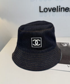Alternative view of CHANELシャネル上質インポートウール×本牛革ダブルC暗紋 ベースボールキャップCHANEL-12