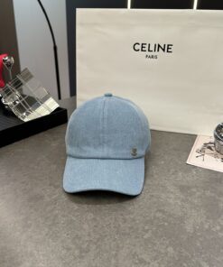Alternative view of CHANELシャネル上質インポートウール×本牛革ダブルC暗紋 ベースボールキャップCHANEL-06