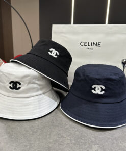 CHANELシャネル上質インポートウール×本牛革ダブルC暗紋 ベースボールキャップCHANEL-05