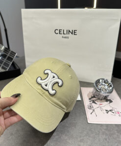 セリーヌCELINEフレンチ・ラグジュアリーな凱旋門刺繍キャップ (CELIN-L026-32)