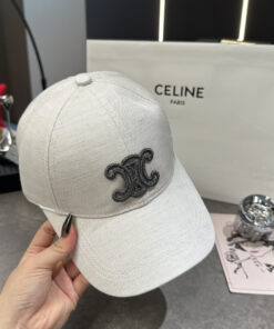 セリーヌCELINEフレンチ・ラグジュアリーな凱旋門刺繍キャップ (CELIN-L026-29)