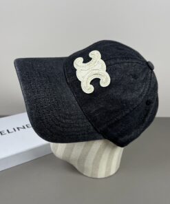 セリーヌCELINEフレンチ・ラグジュアリーな凱旋門刺繍キャップ (CELIN-L026-25)