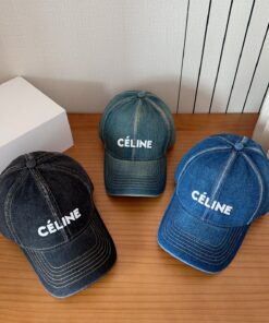 セリーヌCELINEフレンチ・ラグジュアリーな凱旋門刺繍キャップ (CELIN-L026-24)