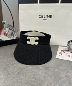 セリーヌCELINEフレンチ・ラグジュアリーな凱旋門刺繍キャップ (CELIN-L026-23)