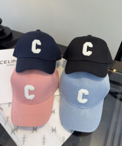 セリーヌCELINEフレンチ・ラグジュアリーな凱旋門刺繍キャップ (CELIN-L026-21)