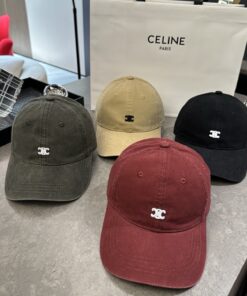 セリーヌCELINEフレンチ・ラグジュアリーな凱旋門刺繍キャップ (CELIN-L026-19)