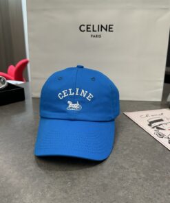 セリーヌCELINEフレンチ・ラグジュアリーな凱旋門刺繍キャップ (CELIN-L026-15)