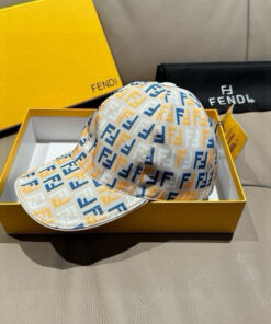 Alternative view of FENDIフェンディイタリアン・ラグジュアリー「ダブルF」モノグラムキャップFENDI-26021