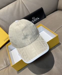 FENDIフェンディイタリアン・ラグジュアリー「ダブルF」モノグラムキャップFENDI-26019