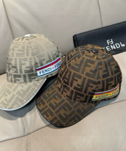 Alternative view of FENDIフェンディイタリアン・ラグジュアリー「ダブルF」モノグラムキャップFENDI-26014