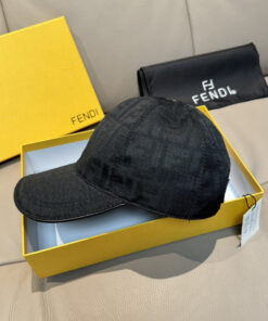 Alternative view of FENDIフェンディイタリアン・ラグジュアリー「ダブルF」モノグラムキャップFENDI-26011