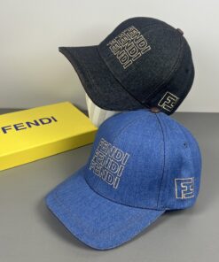 FENDIフェンディイタリアン・ラグジュアリー「ダブルF」モノグラムキャップFENDI-26010