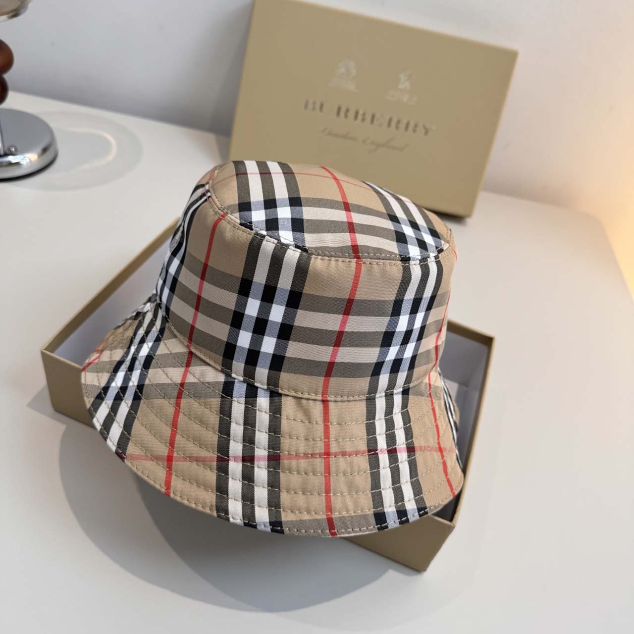 バーバリーBURBERRY キャップクラシックバケットハットメンズレディースBURBERRY-2608