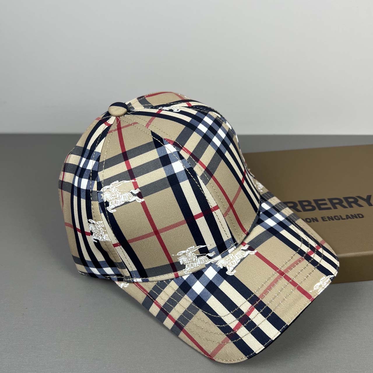 バーバリーBURBERRY キャップ クラシックチェックベースボールキャップト BURBERRY-26230 - 画像 (4)