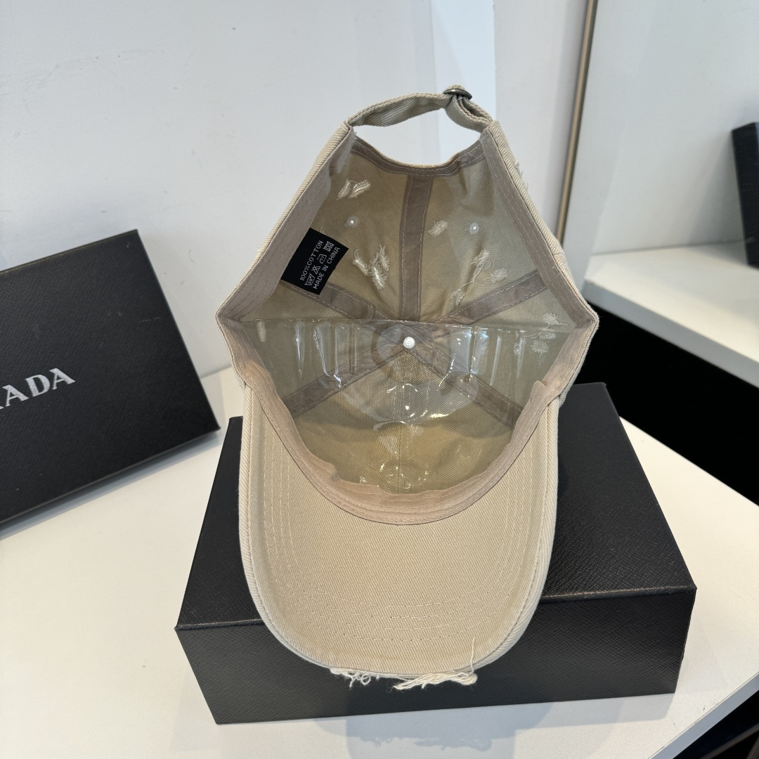 PRADAプラダ ストリートスタイルクラシック・キャップバケットハットPRADA26-41 - 画像 (4)