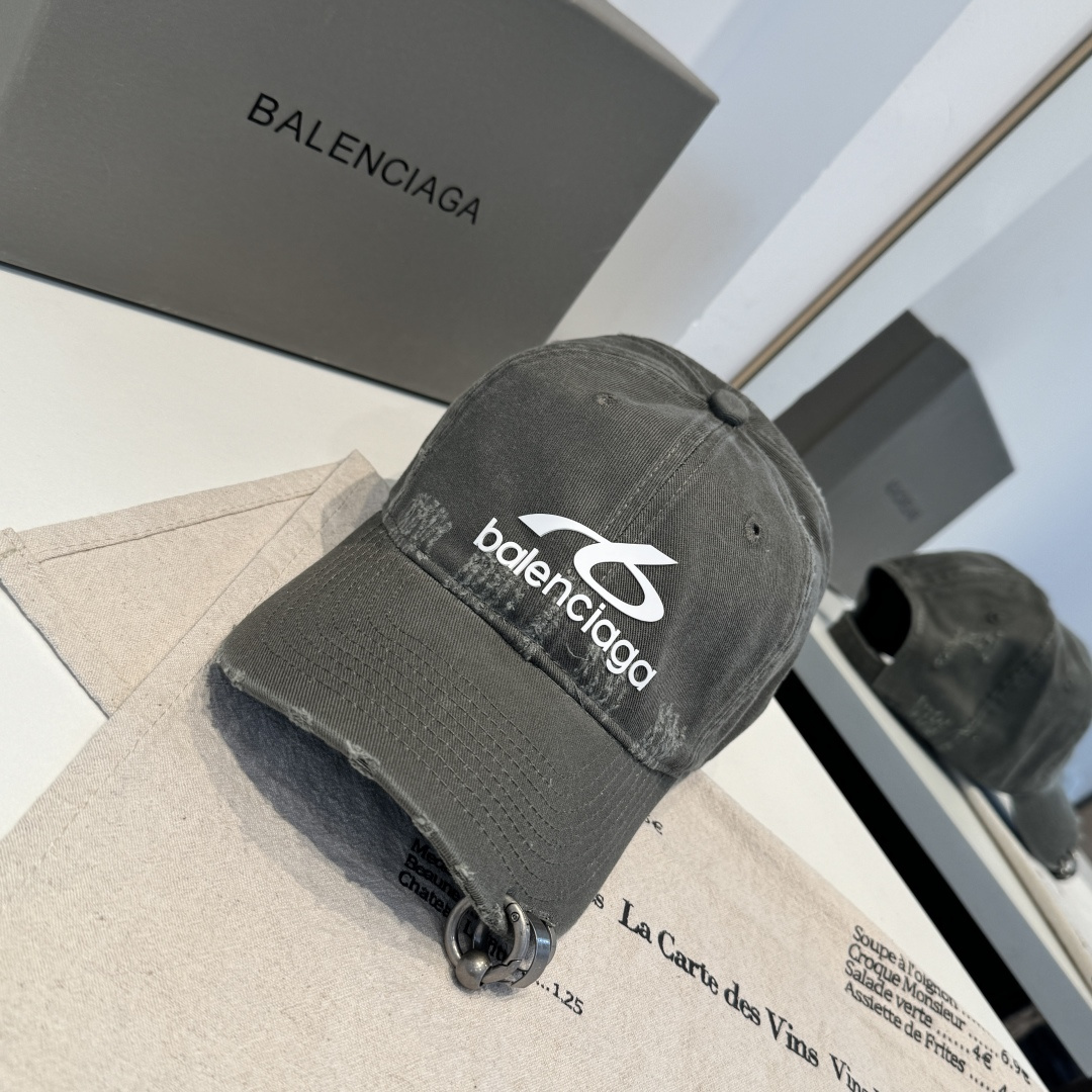 Balenciagaバレンシアガ バケットハットプレミアム・ベースボールキャップBalenciaga-2622 - 画像 (12)