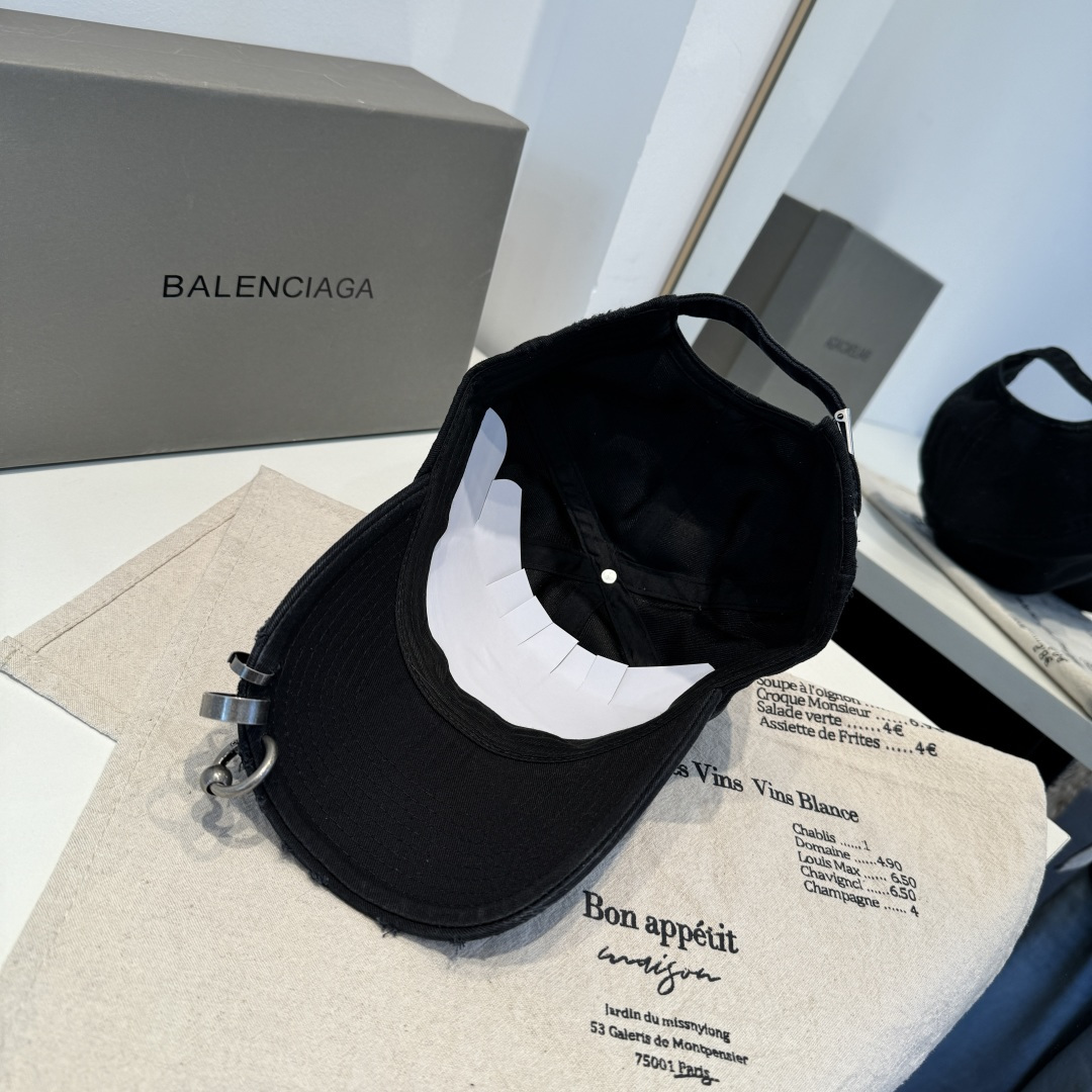 Balenciagaバレンシアガ バケットハットプレミアム・ベースボールキャップBalenciaga-2622 - 画像 (5)