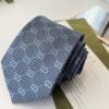 GUCCIグッチ最高峰シルク クラシック 小Gロゴ ジャガード ネクタイ 手縫い仕立て545078 4E002-26