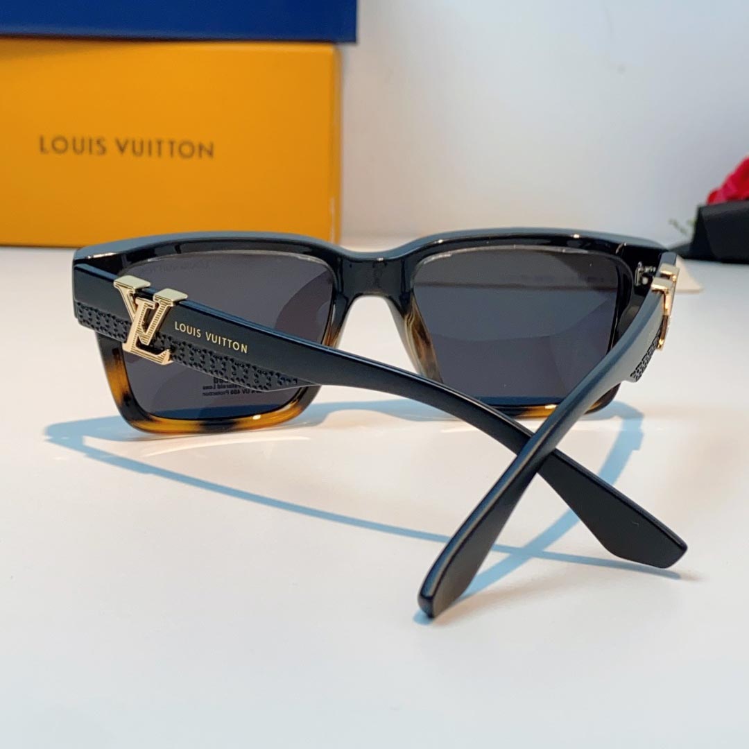 Louis Vuittonルイヴィトンスポーツサングラス偏光・UVカット軽量フィットドライブアウトドア男女兼用Vuitton2631 - 画像 (4)