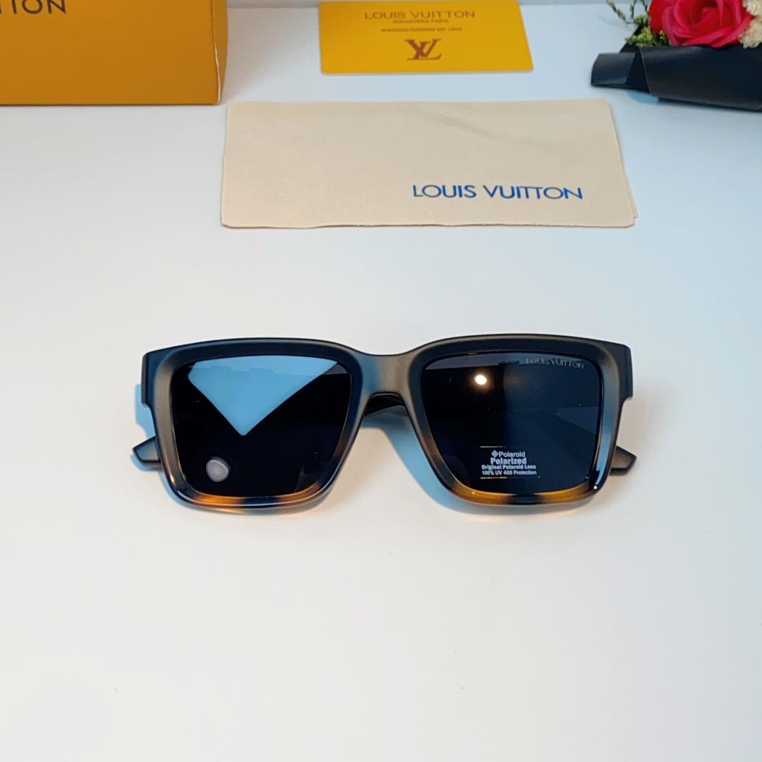 Louis Vuittonルイヴィトンスポーツサングラス偏光・UVカット軽量フィットドライブアウトドア男女兼用Vuitton2631 - 画像 (5)
