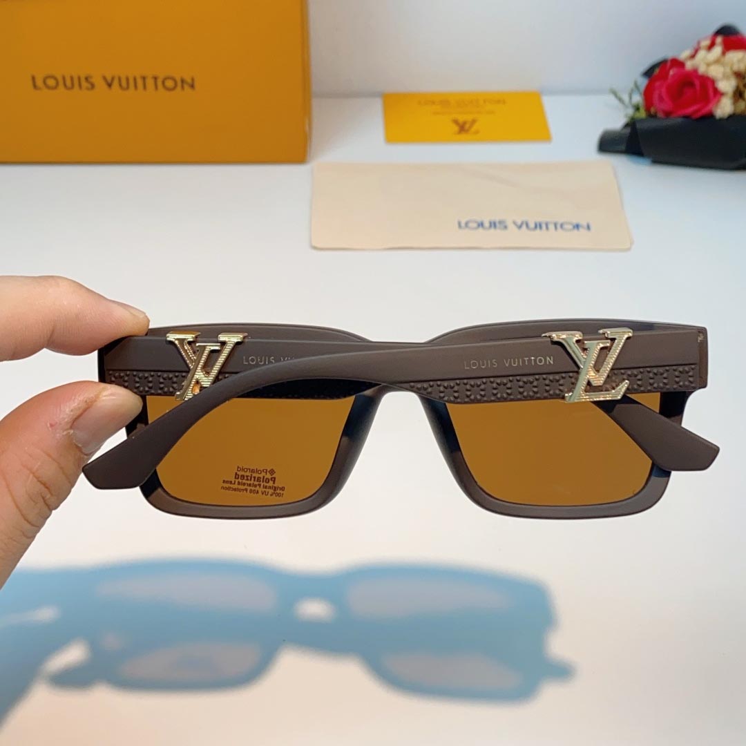 Louis Vuittonルイヴィトンスポーツサングラス偏光・UVカット軽量フィットドライブアウトドア男女兼用Vuitton2630 - 画像 (3)