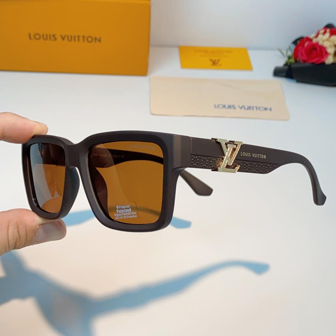Louis Vuittonルイヴィトンスポーツサングラス偏光・UVカット軽量フィットドライブアウトドア男女兼用Vuitton2630 - 画像 (4)