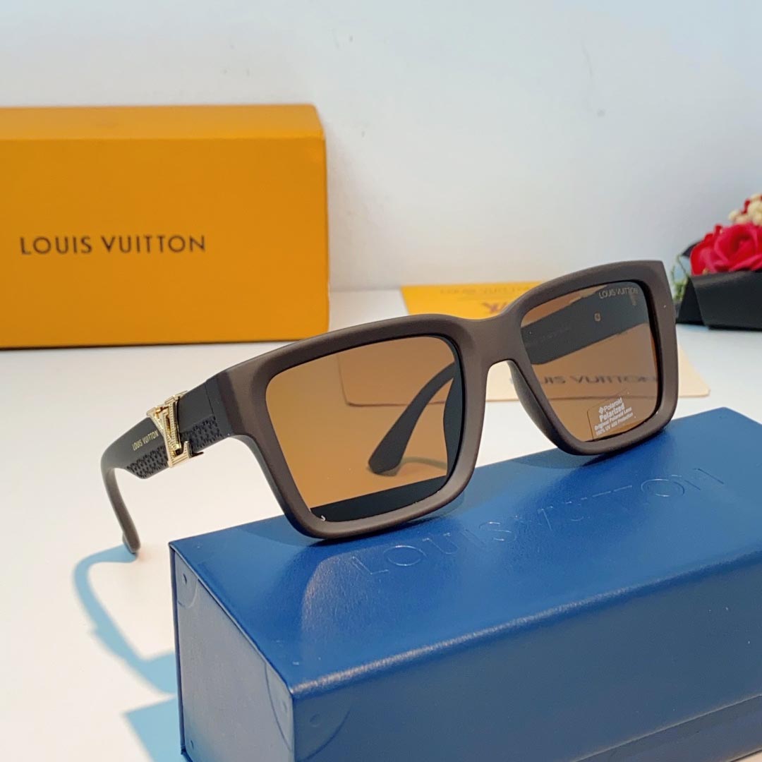 Louis Vuittonルイヴィトンスポーツサングラス偏光・UVカット軽量フィットドライブアウトドア男女兼用Vuitton2630 - 画像 (6)