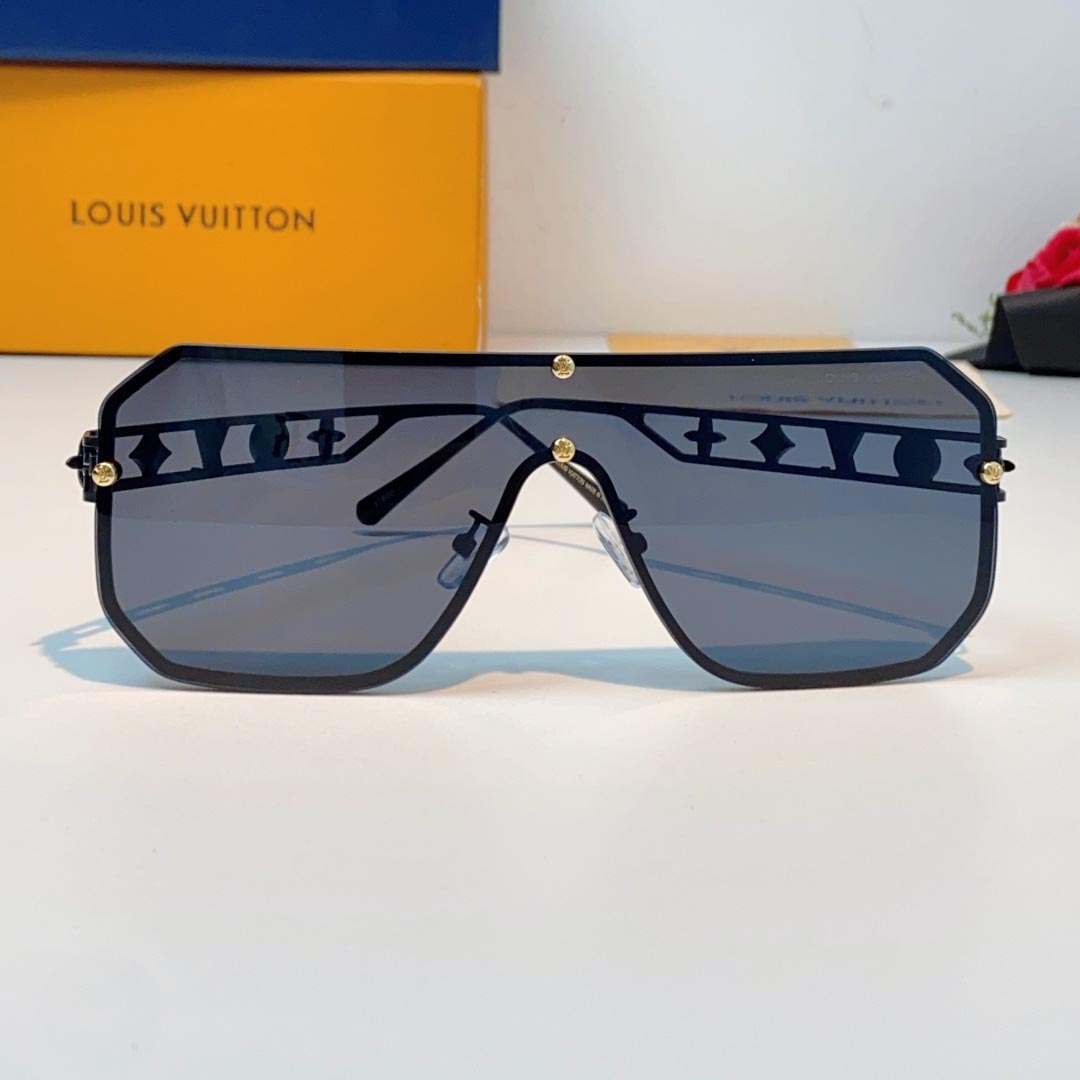 Louis Vuittonルイヴィトンスポーツサングラス偏光・UVカット軽量フィットドライブアウトドア男女兼用Vuitton2627 - 画像 (2)