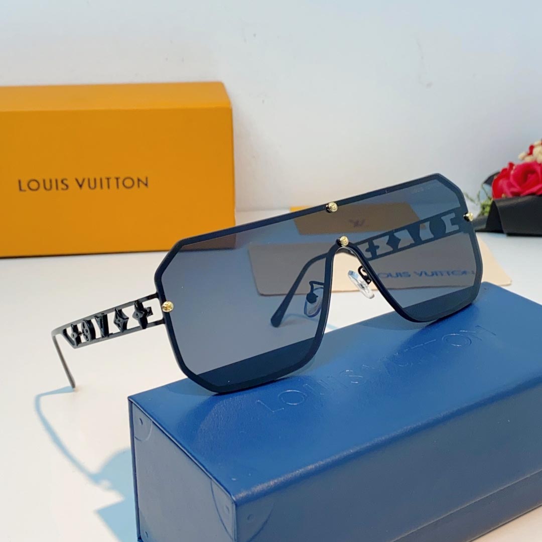 Louis Vuittonルイヴィトンスポーツサングラス偏光・UVカット軽量フィットドライブアウトドア男女兼用Vuitton2627 - 画像 (6)