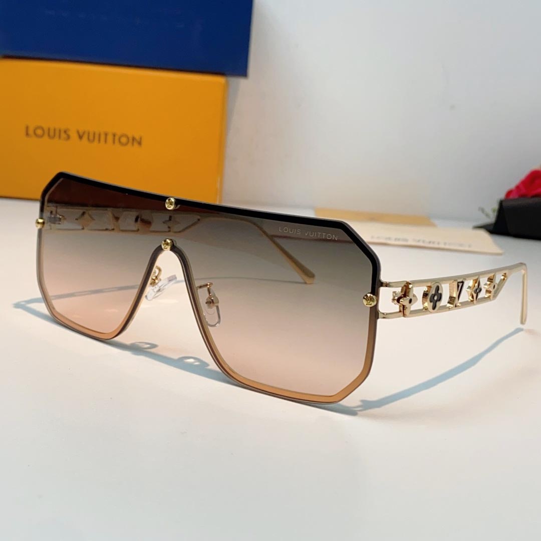Louis Vuittonルイヴィトンスポーツサングラス偏光・UVカット軽量フィットドライブアウトドア男女兼用Vuitton2625 - 画像 (7)