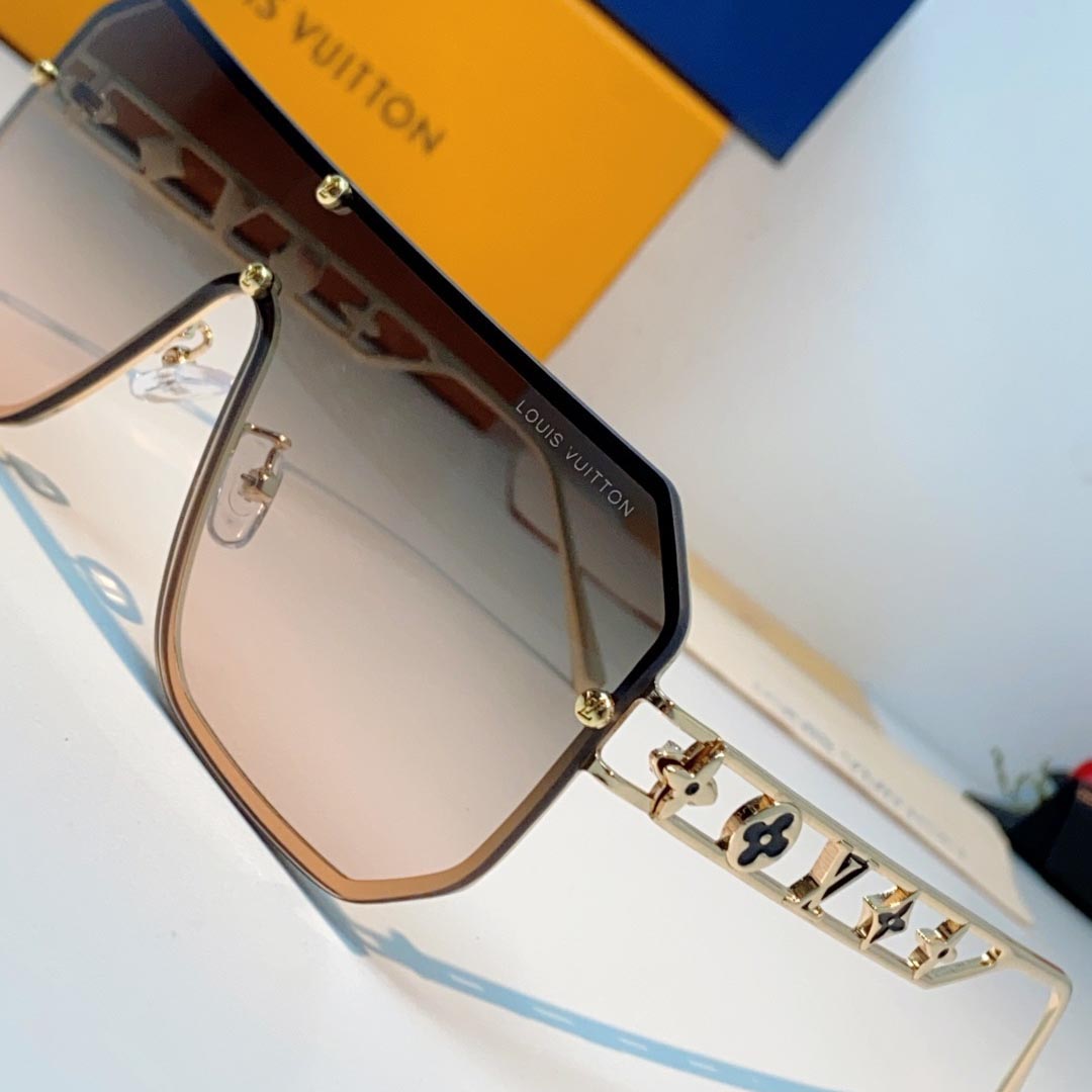 Louis Vuittonルイヴィトンスポーツサングラス偏光・UVカット軽量フィットドライブアウトドア男女兼用Vuitton2625 - 画像 (6)
