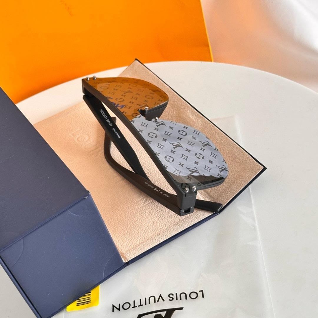Louis Vuittonルイヴィトンスポーツサングラス偏光・UVカット軽量フィットドライブアウトドア男女兼用Vuitton2620 - 画像 (4)