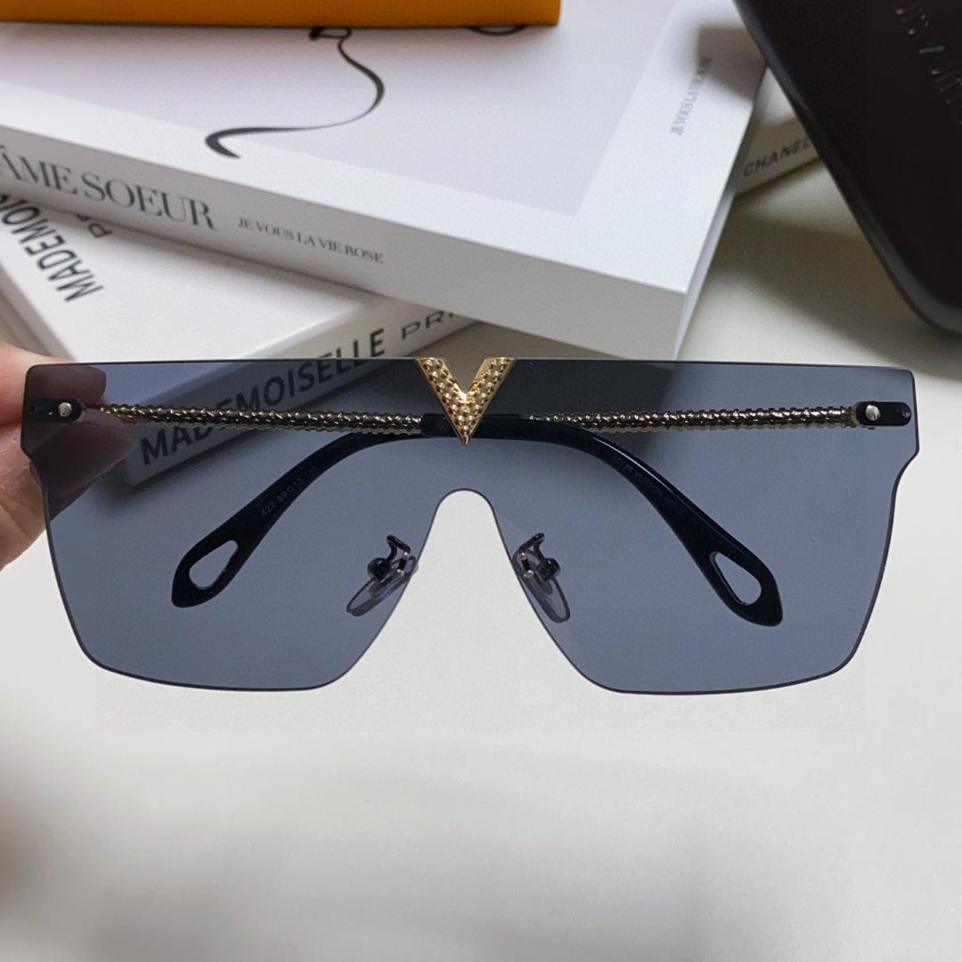 Louis Vuittonルイヴィトンスポーツサングラス偏光・UVカット軽量フィットドライブアウトドア男女兼用Vuitton2617 - 画像 (5)