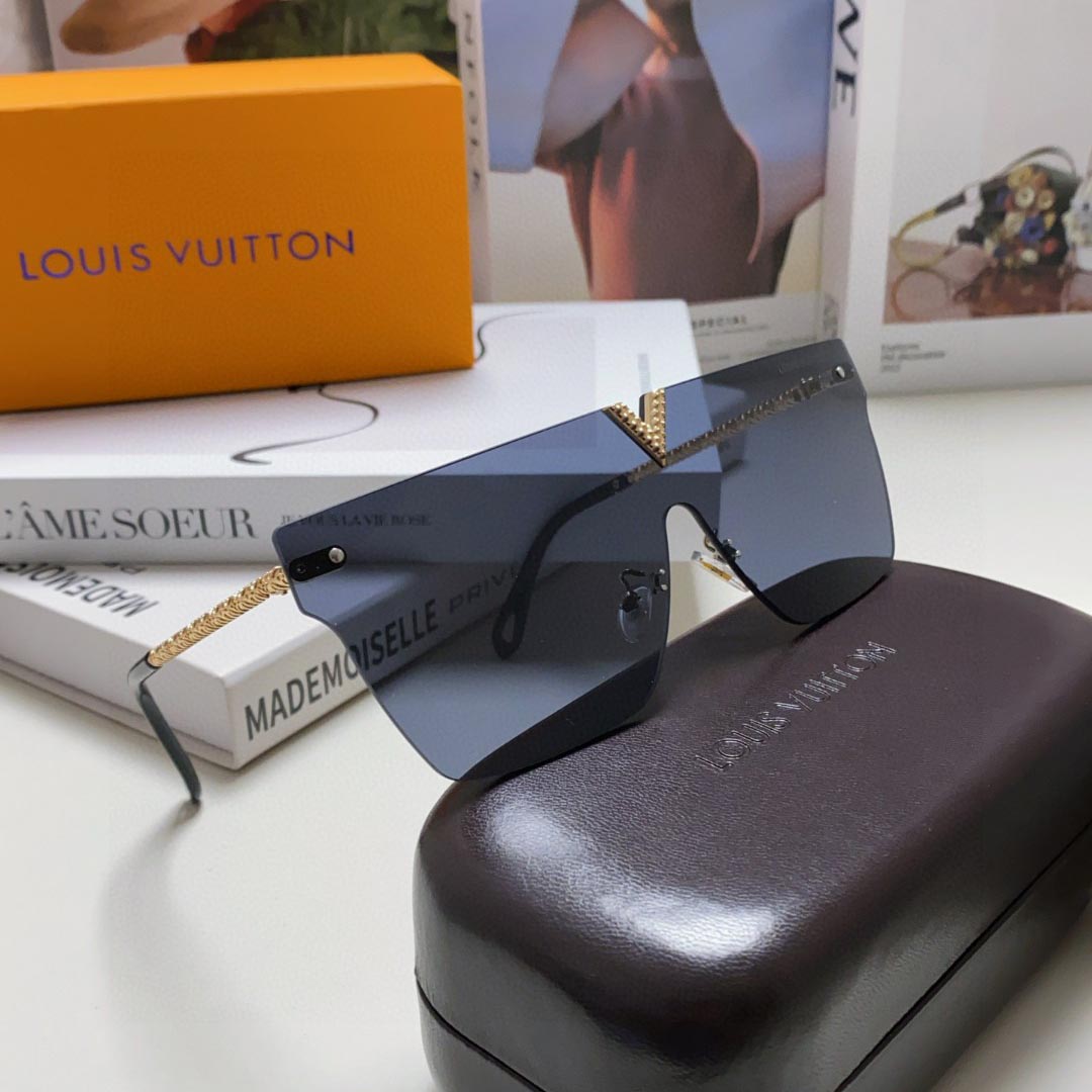 Louis Vuittonルイヴィトンスポーツサングラス偏光・UVカット軽量フィットドライブアウトドア男女兼用Vuitton2617 - 画像 (6)