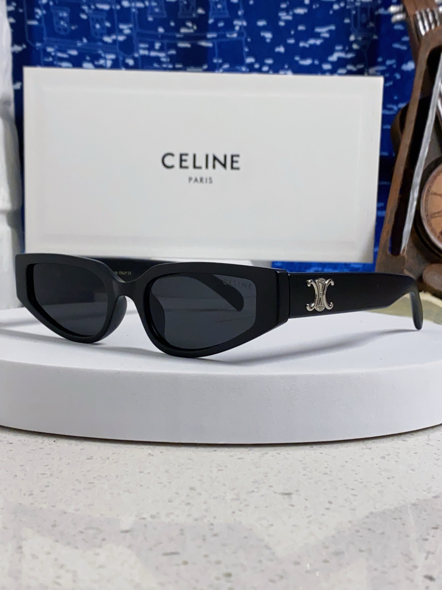 セリーヌCELINEポラロイド偏光サングラス タイムレス・エレガンスドライブ・トラベルCELINE0016 - 画像 (3)