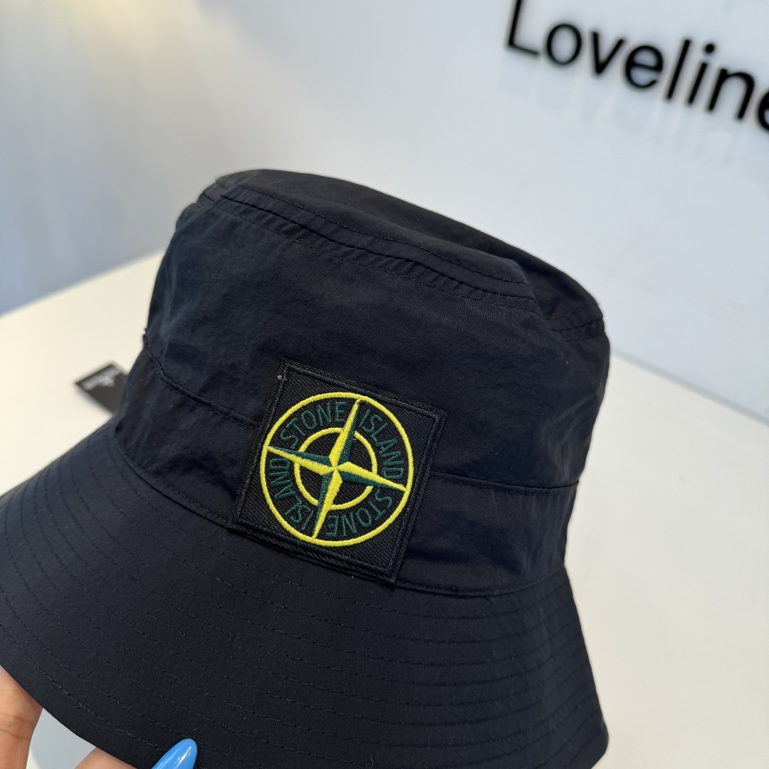 ストーンアイランド Stone Islandカジュアルバケットハットキャップカシミアニット帽ユニセックスIsland2616 - 画像 (3)