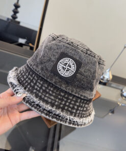 ストーンアイランド Stone Islandカジュアルバケットハットキャップカシミアニット帽ユニセックスIsland2612