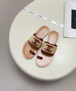 最新作CHANELシャネル最高級クオリティインポート編み込みアッパー リアルレザーソールCHANEL0012