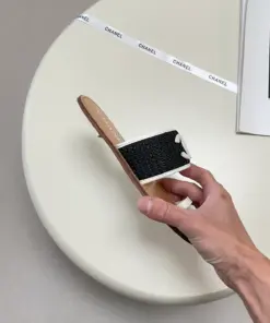Alternative view of 最新作CHANELシャネル最高級クオリティインポート編み込みアッパー リアルレザーソールCHANEL0013