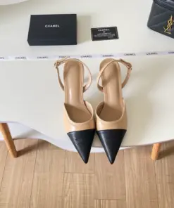 Alternative view of 新作CHANELシャネル ポインテッドトゥ ハイヒール サンダル CHANEL0019