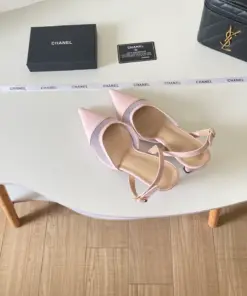 Alternative view of 新作CHANELシャネル ポインテッドトゥ ハイヒール サンダル CHANEL0016