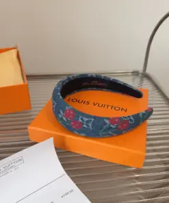 Louis Vuittonルイヴィトン ヘアアクセサリーレディース マルチカラー リボン バレッタ M03721-1