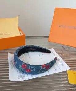 Alternative view of Louis Vuittonルイヴィトン ヘアアクセサリーレディース マルチカラー リボン バレッタ M03721-1