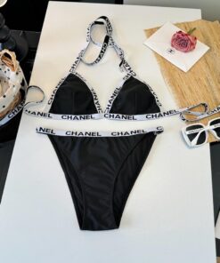 シャネルCHANEL水着 レディース ワンピース 体型カバー バックオープン 速乾 水陸両用CHANE15